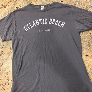 Atlantic Beach N.C. T- shirt, size M, color blue - grey